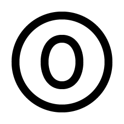 Number Circle Zero Smiley – Icons