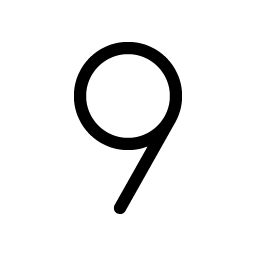 Number Nine Light Smiley – Icons