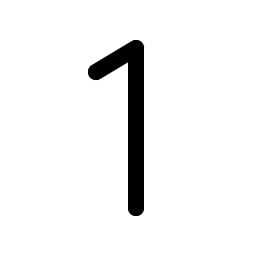 Number One Smiley – Icons