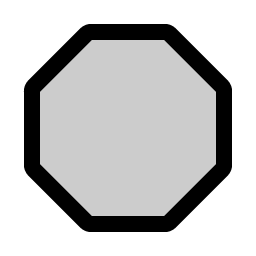 Octagon Duotone Smiley – Icons
