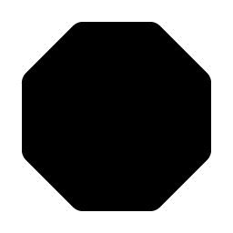 Octagon Fill Smiley – Icons