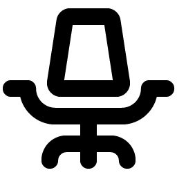 Office Chair Bold Smiley – Icons
