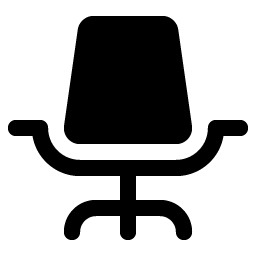 Office Chair Fill Smiley – Icons