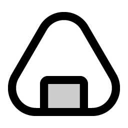 Onigiri Duotone Smiley – Icons