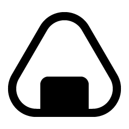 Onigiri Fill Smiley – Icons