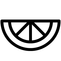 Orange Slice Light Smiley – Icons
