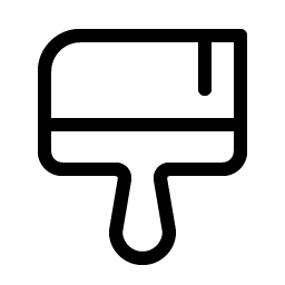 Paint Brush Broad Light Smiley – Icons