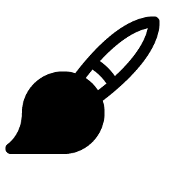 Paint Brush Fill Smiley – Icons