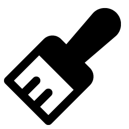 Paint Brush Household Fill Smiley – Icons