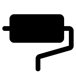 Paint Roller Fill Smiley – Icons