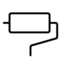 Paint Roller Thin Smiley – Icons