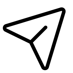 Paper Plane Tilt Light Smiley – Icons