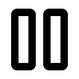 Pause Bold Smiley – Icons