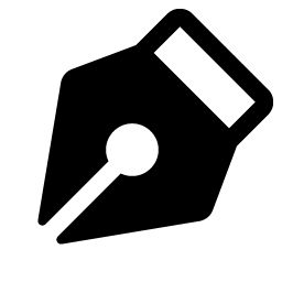 Pen Nib Fill Smiley – Icons