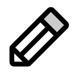 Pencil Duotone Smiley – Icons