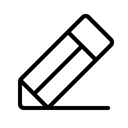 Pencil Line Thin Smiley – Icons