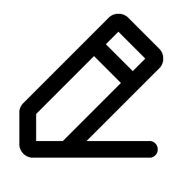Pencil Simple Line Bold Smiley – Icons