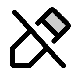 Pencil Simple Slash Duotone Smiley – Icons