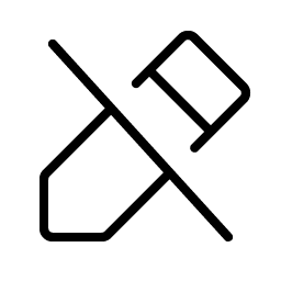 Pencil Simple Slash Thin Smiley – Icons