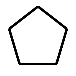 Pentagon Thin Smiley – Icons