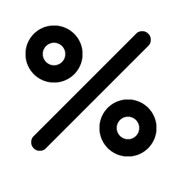 Percent Bold Smiley – Icons