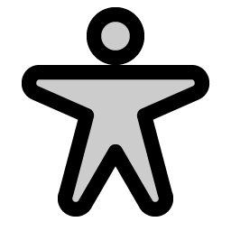 Person Arms Spread Duotone Smiley – Icons
