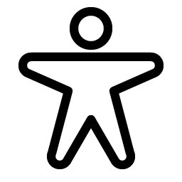 Person Arms Spread Light Smiley – Icons