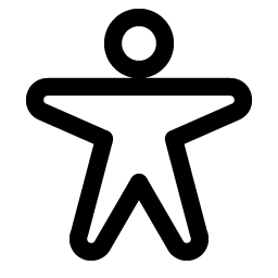 Person Arms Spread Smiley – Icons