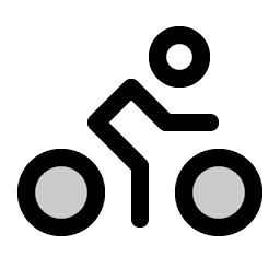 Person Simple Bike Duotone Smiley – Icons