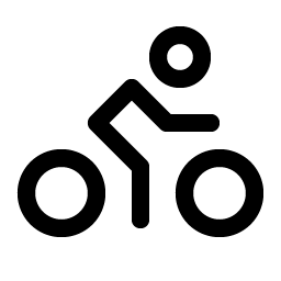 Person Simple Bike Smiley – Icons