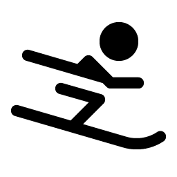 Person Simple Ski Fill Smiley – Icons