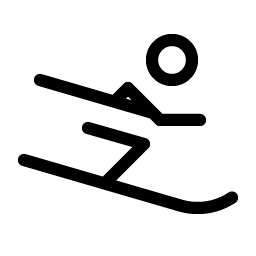 Person Simple Ski Light Smiley – Icons