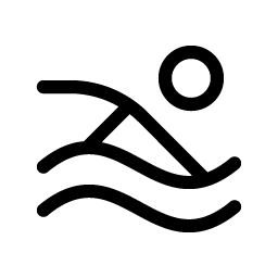 Person Simple Swim Light Smiley – Icons