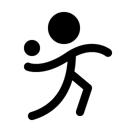 Person Simple Throw Fill Smiley – Icons