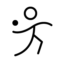 Person Simple Throw Thin Smiley – Icons
