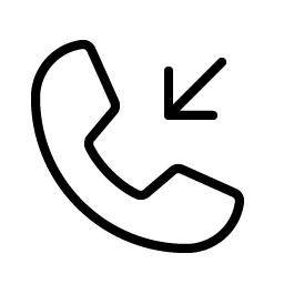 Phone Incoming Thin Smiley – Icons