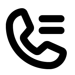 Phone List Bold Smiley – Icons