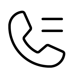 Phone List Thin Smiley – Icons