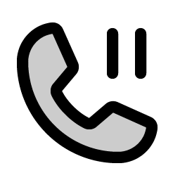 Phone Pause Duotone Smiley – Icons