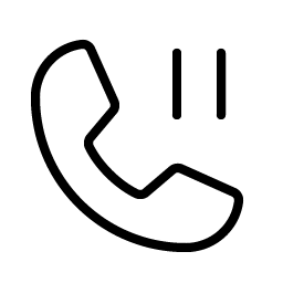 Phone Pause Thin Smiley – Icons