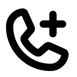 Phone Plus Bold Smiley – Icons