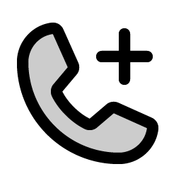 Phone Plus Duotone Smiley – Icons