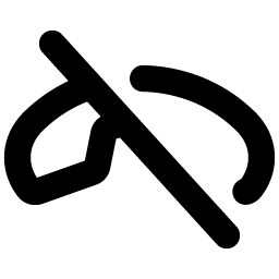 Phone Slash Bold Smiley – Icons