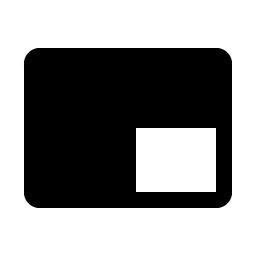 Picture In Picture Fill Smiley – Icons