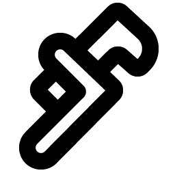 Pipe Wrench Bold Smiley – Icons