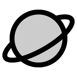 Planet Duotone Smiley – Icons
