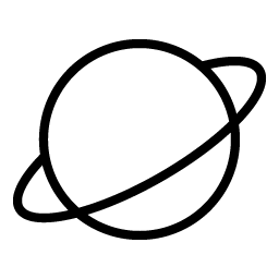 Planet Thin Smiley – Icons