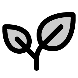 Plant Duotone Smiley – Icons