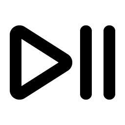 Play Pause Bold Smiley – Icons