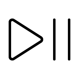 Play Pause Thin Smiley – Icons